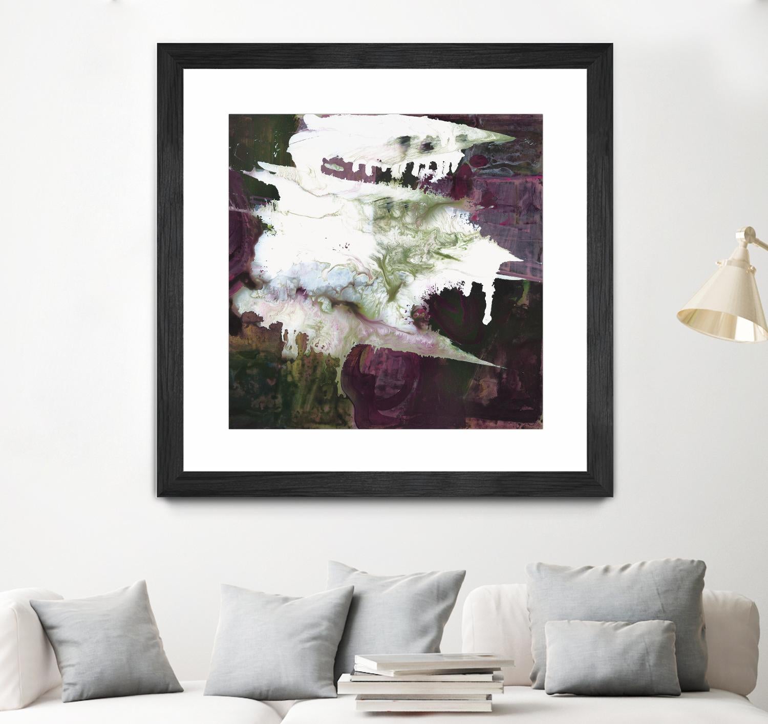 Departures by Bianka Guna on GIANT ART - purple abstract