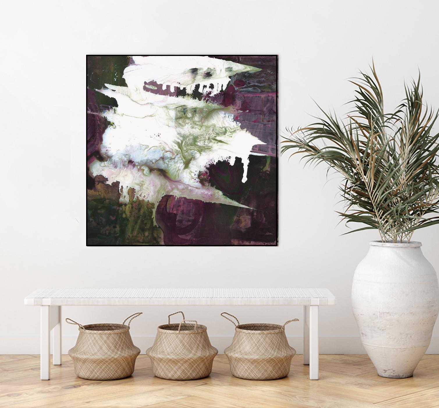 Departures by Bianka Guna on GIANT ART - purple abstract