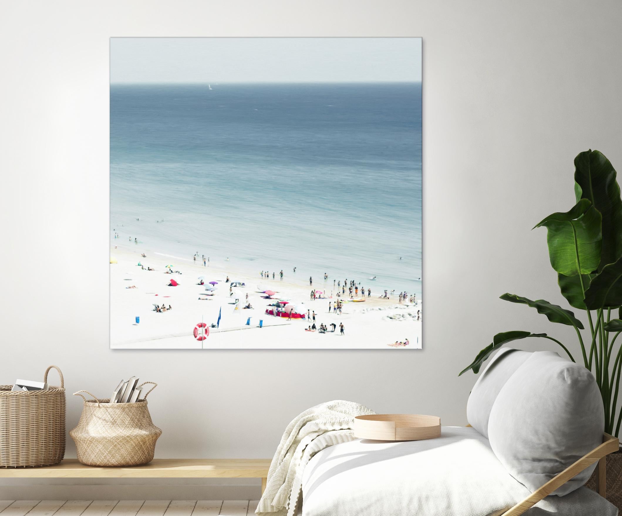 Sesimbra II by Ingrid Beddoes on GIANT ART - white sea scene