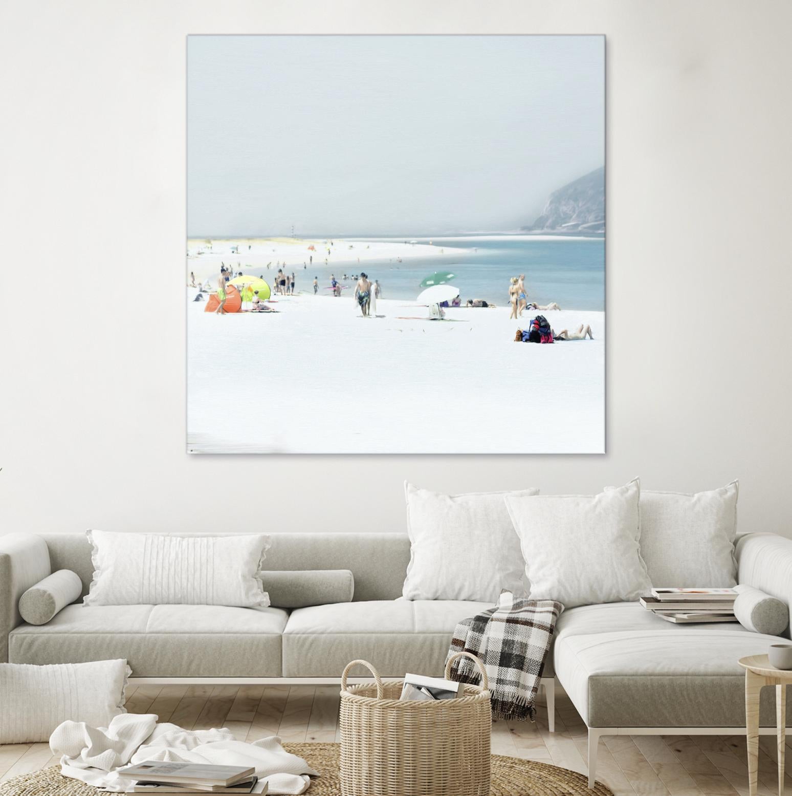 Troia by Ingrid Beddoes on GIANT ART - white sea scene