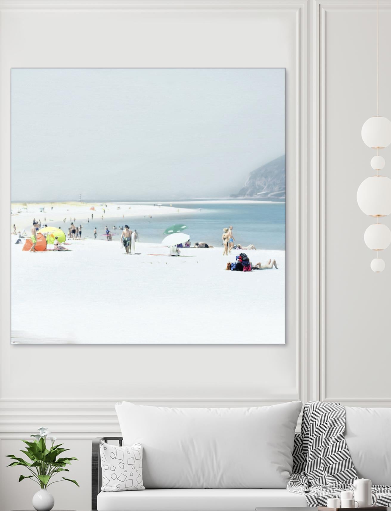 Troia by Ingrid Beddoes on GIANT ART - white sea scene