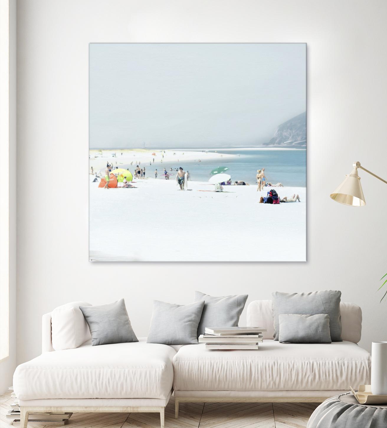 Troia by Ingrid Beddoes on GIANT ART - white sea scene
