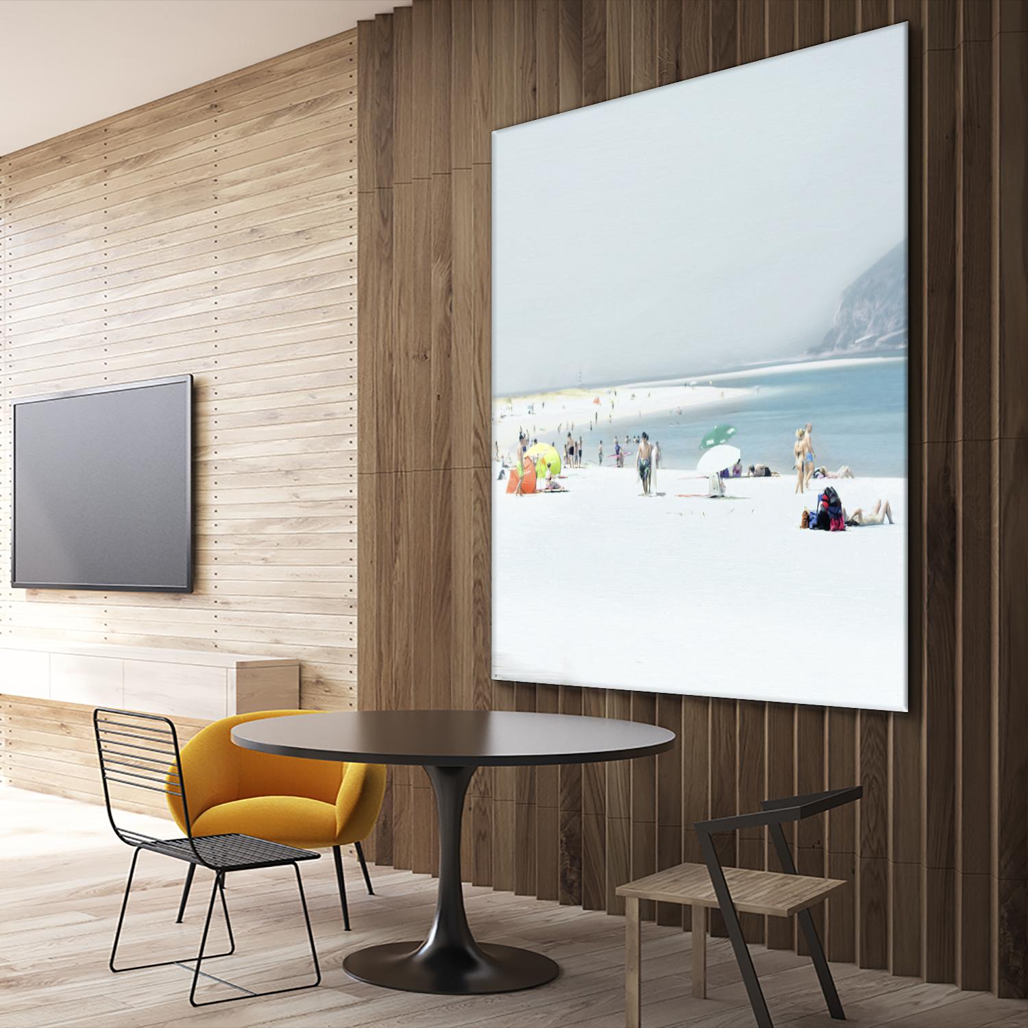 Troia by Ingrid Beddoes on GIANT ART - white sea scene