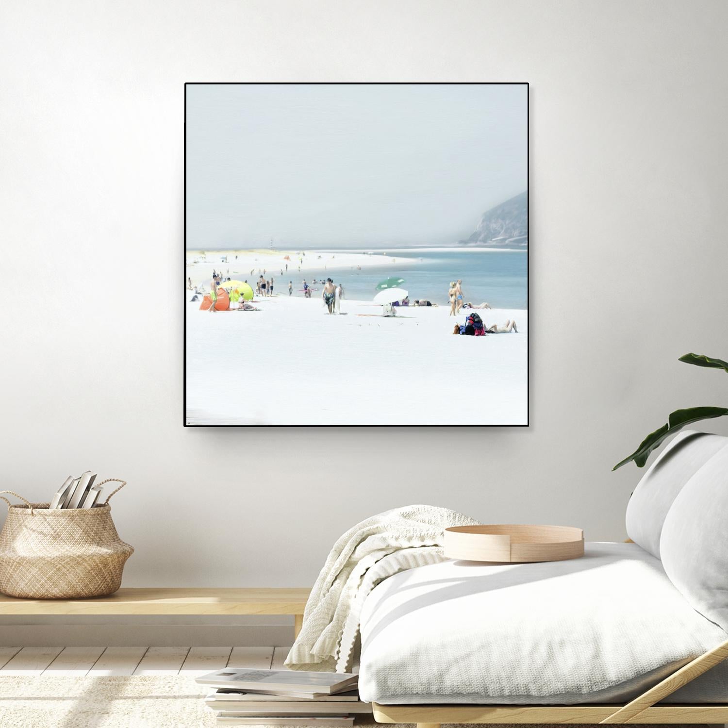 Troia by Ingrid Beddoes on GIANT ART - white sea scene