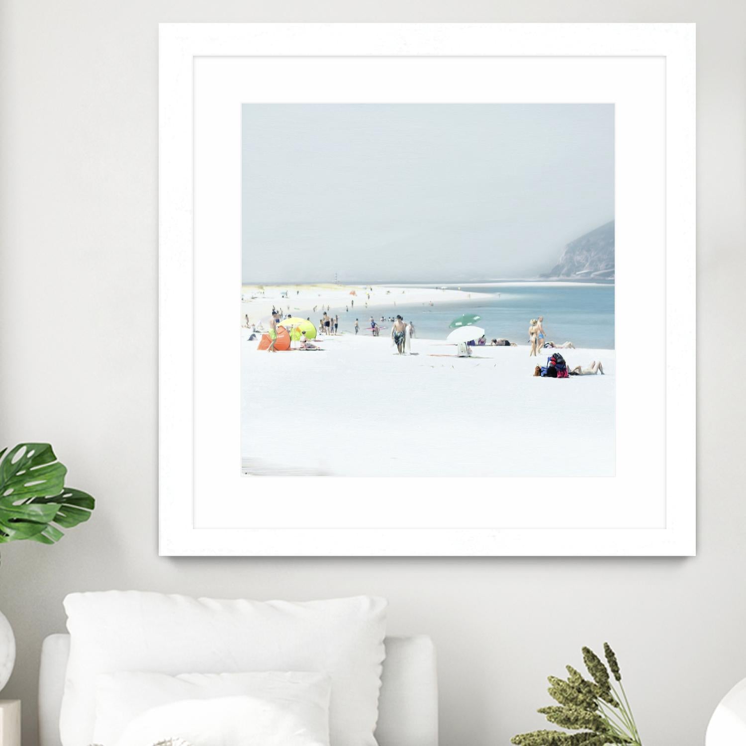 Troia by Ingrid Beddoes on GIANT ART - white sea scene