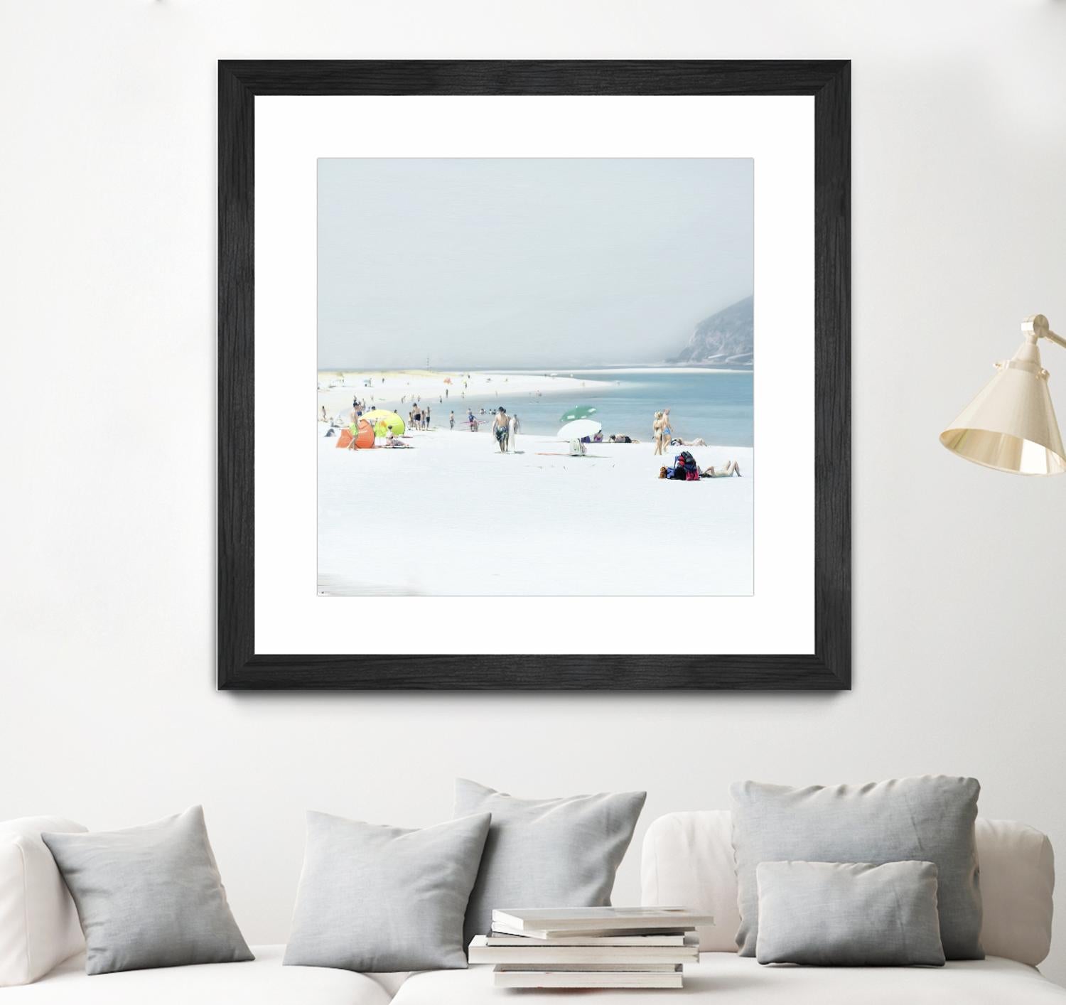 Troia by Ingrid Beddoes on GIANT ART - white sea scene