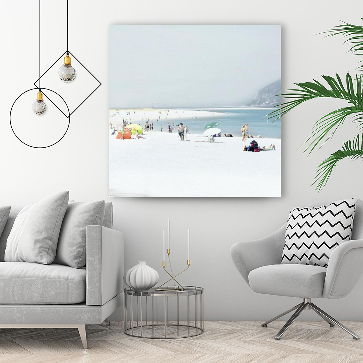 Troia by Ingrid Beddoes on GIANT ART - white sea scene