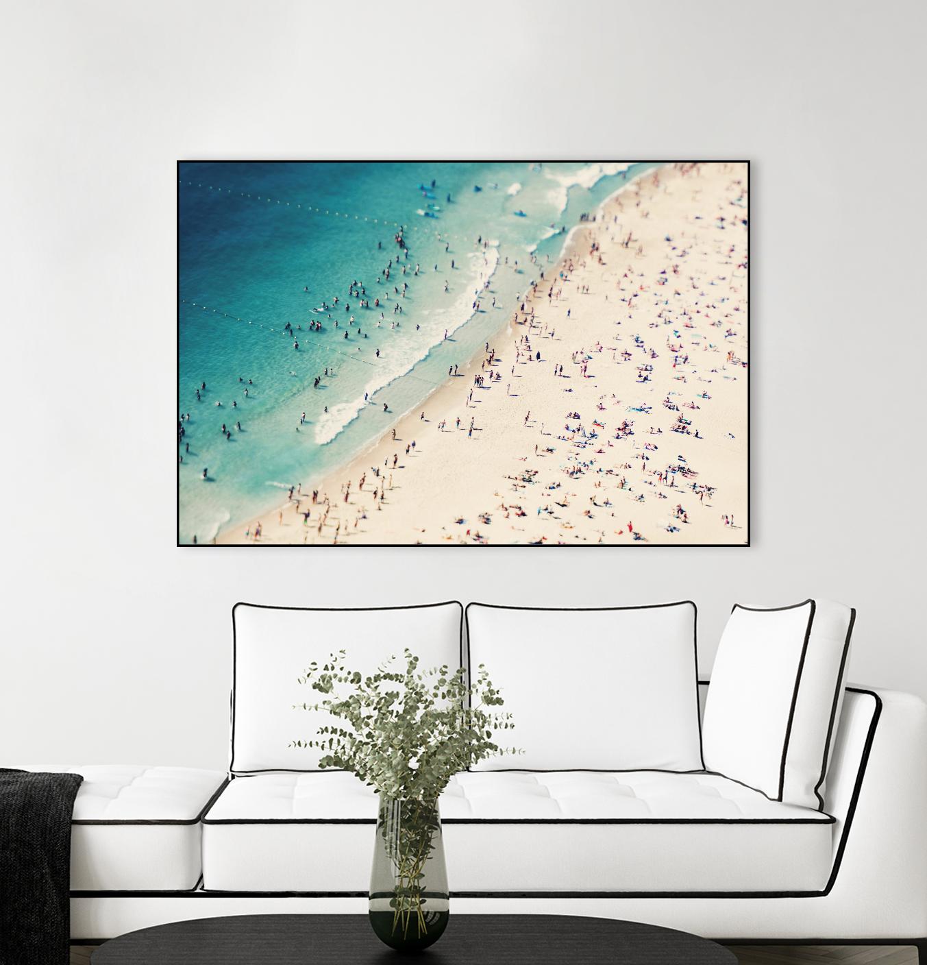 Summer Fun I by Ingrid Beddoes on GIANT ART - beige photograpy sand