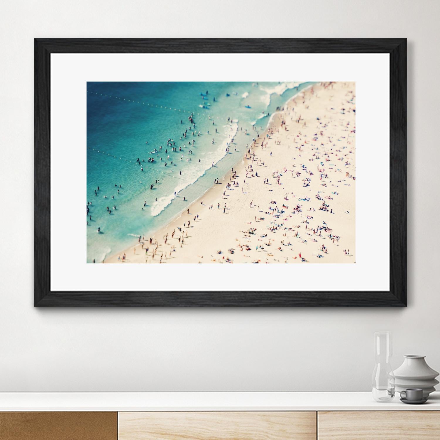 Summer Fun I by Ingrid Beddoes on GIANT ART - beige photograpy sand