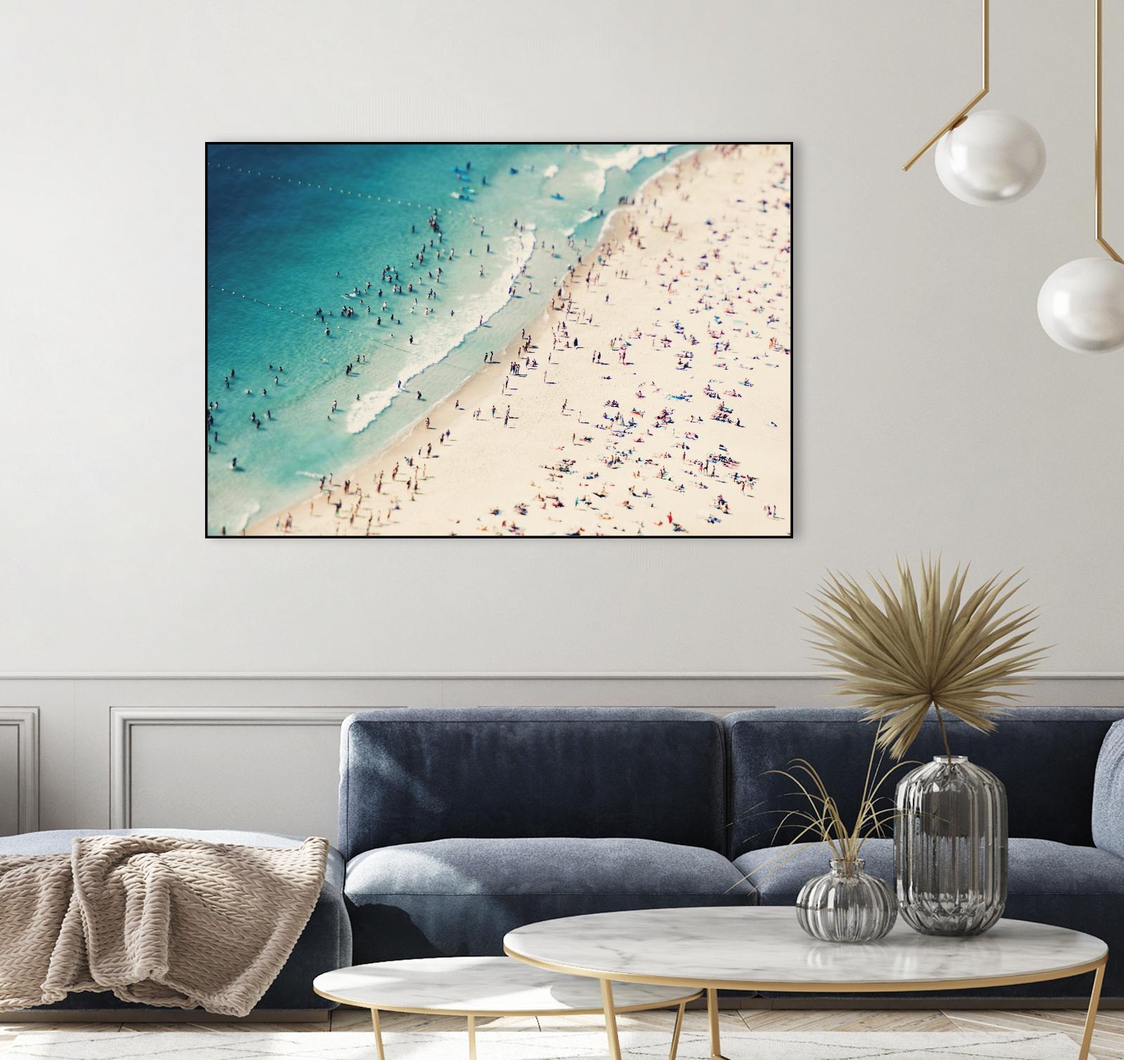 Summer Fun I by Ingrid Beddoes on GIANT ART - beige photograpy sand