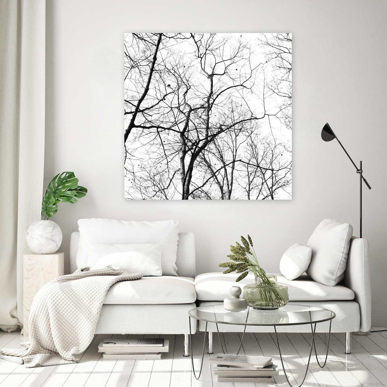 Billows I by Judy Stalus on GIANT ART - black trees