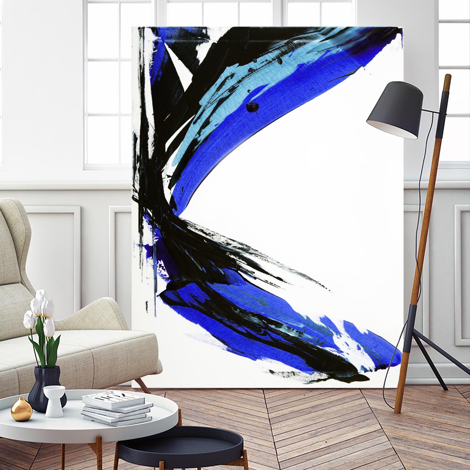 Rex by Joan Marie on GIANT ART - black abstract