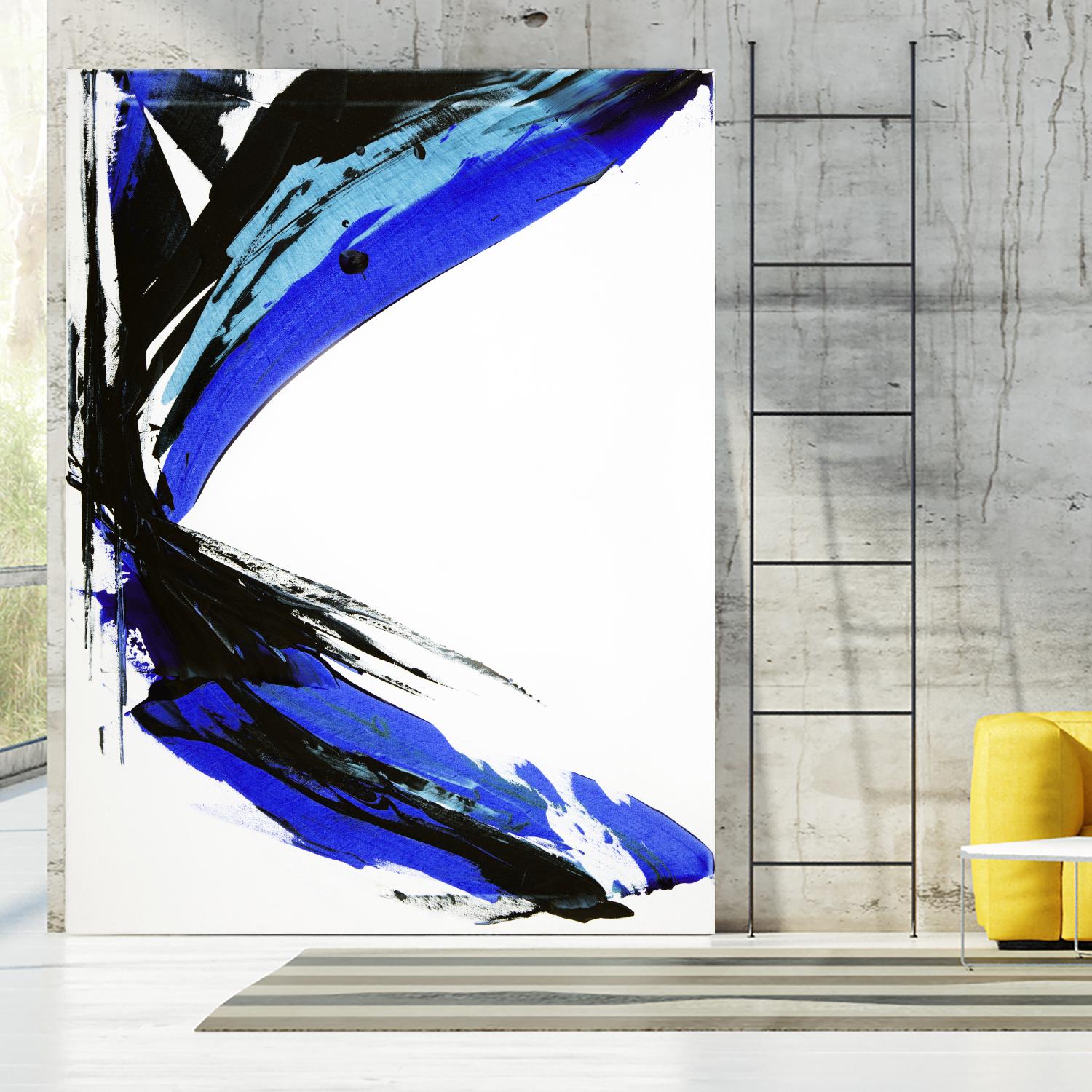 Rex by Joan Marie on GIANT ART - black abstract