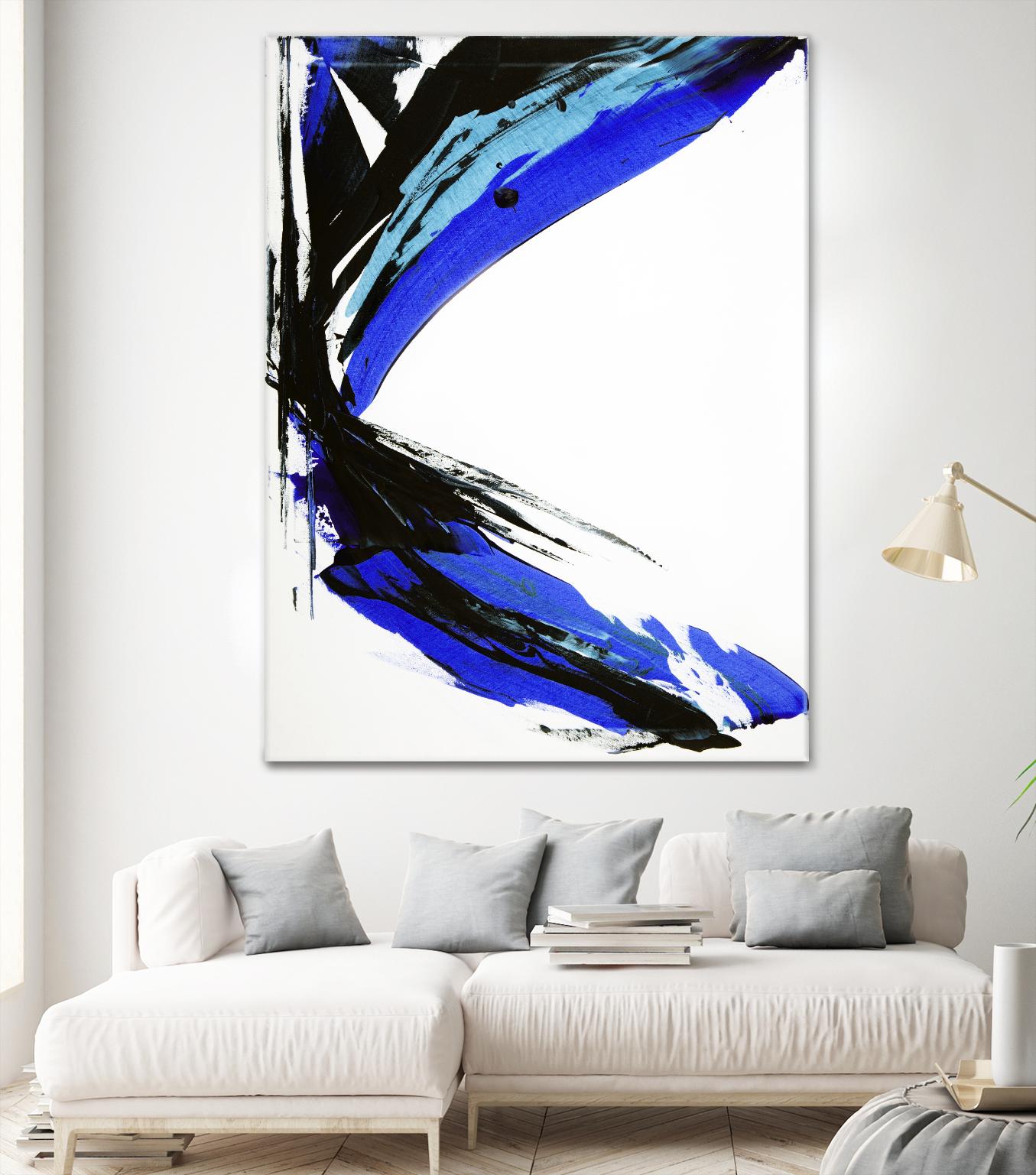 Rex by Joan Marie on GIANT ART - black abstract