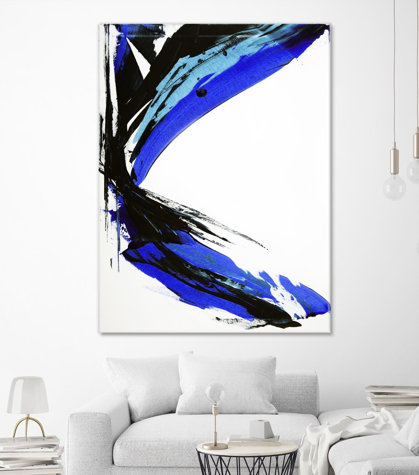 Rex by Joan Marie on GIANT ART - black abstract
