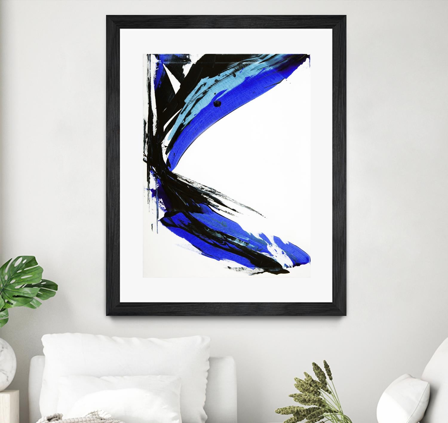Rex by Joan Marie on GIANT ART - black abstract