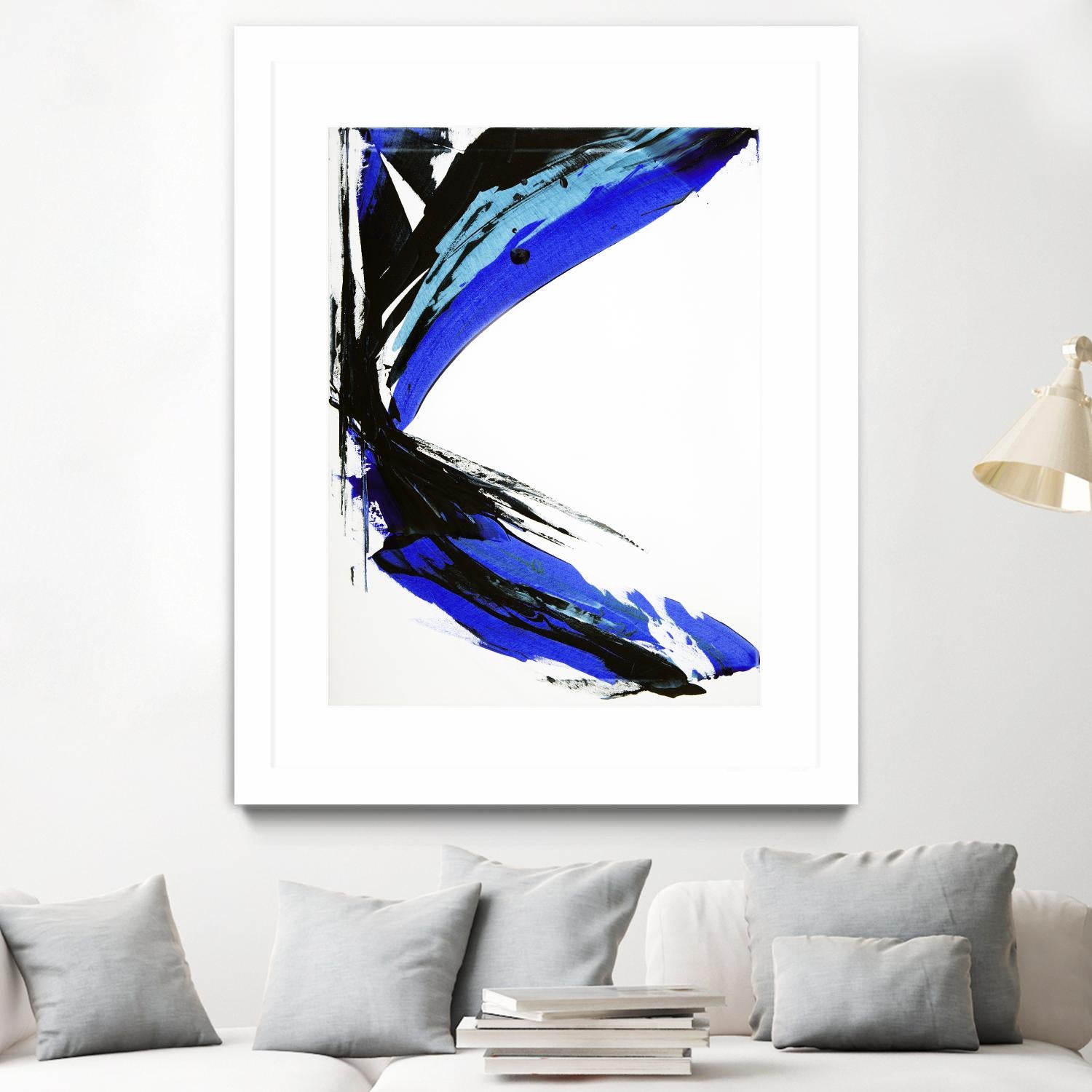 Rex by Joan Marie on GIANT ART - black abstract