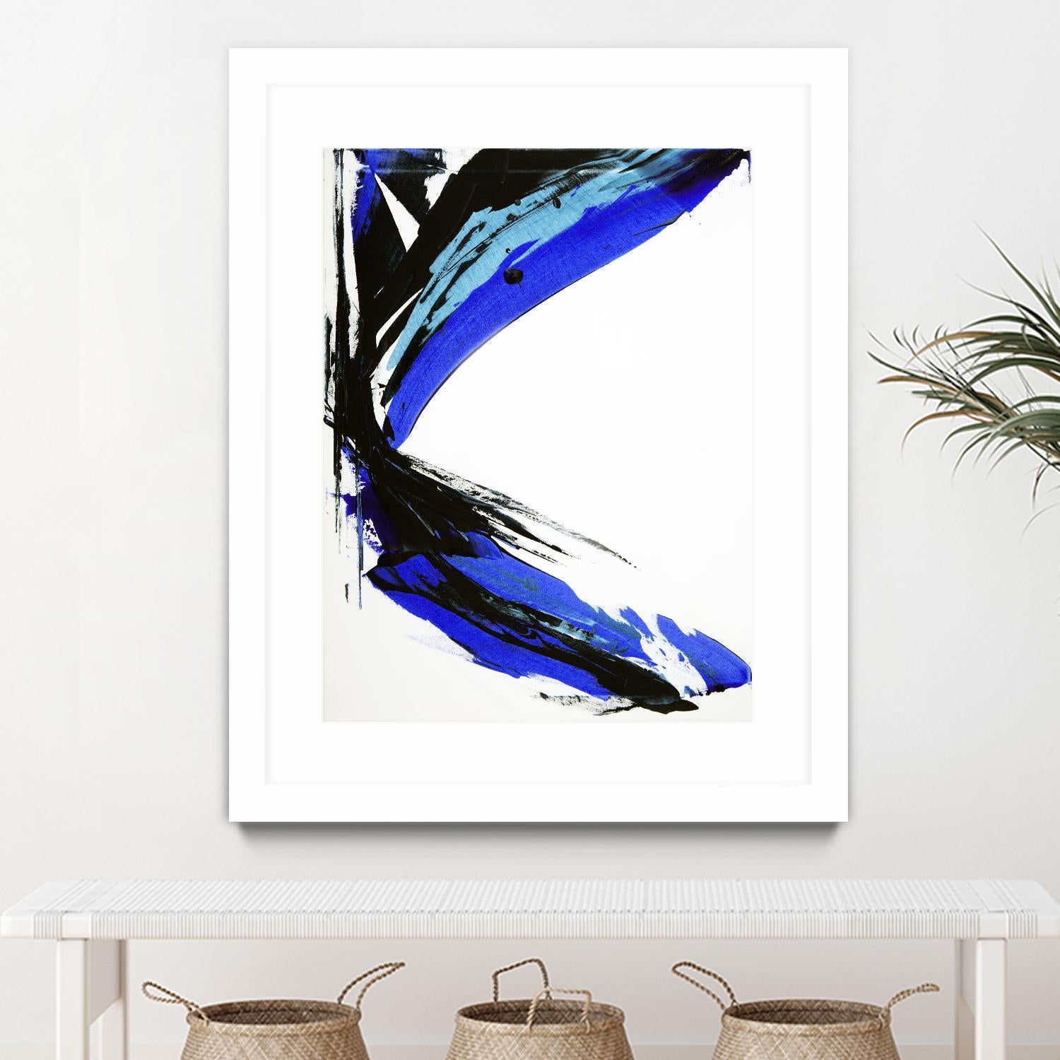 Rex by Joan Marie on GIANT ART - black abstract