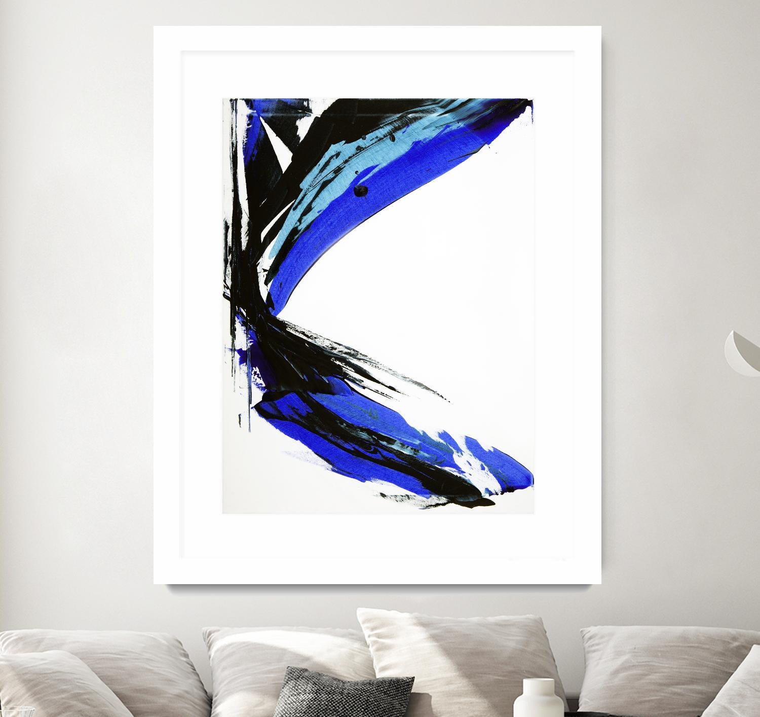 Rex by Joan Marie on GIANT ART - black abstract