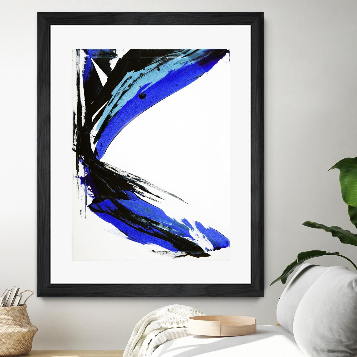 Rex by Joan Marie on GIANT ART - black abstract