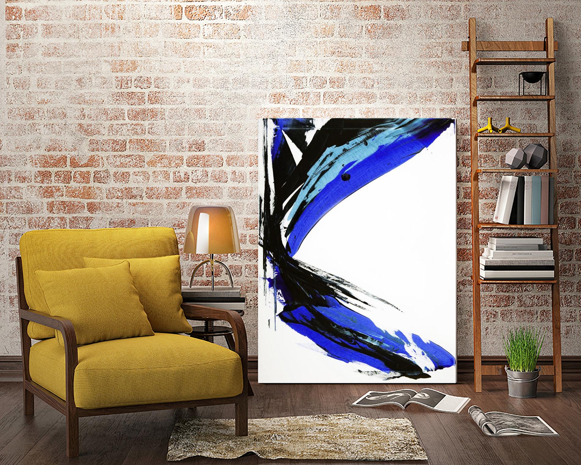 Rex by Joan Marie on GIANT ART - black abstract