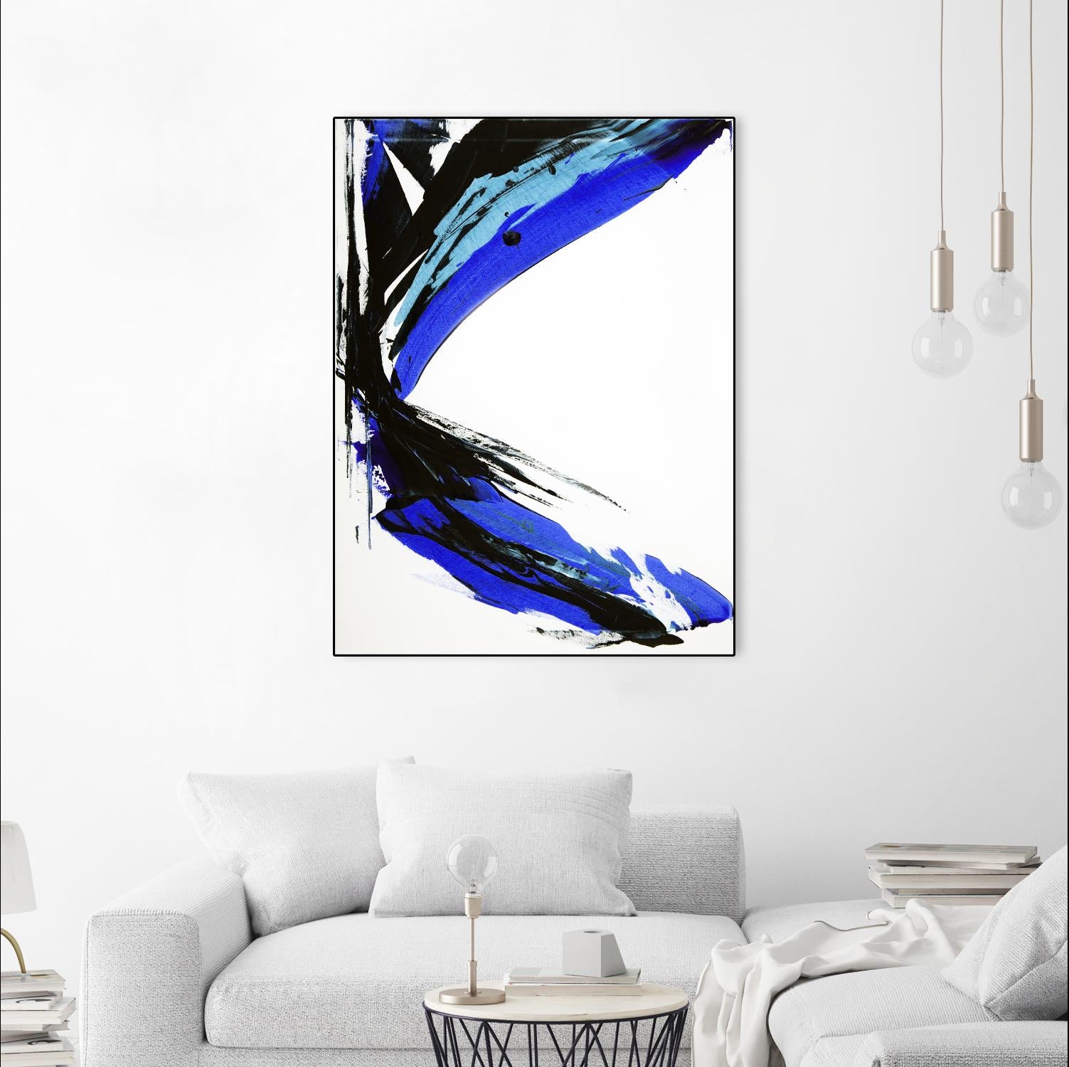 Rex by Joan Marie on GIANT ART - black abstract