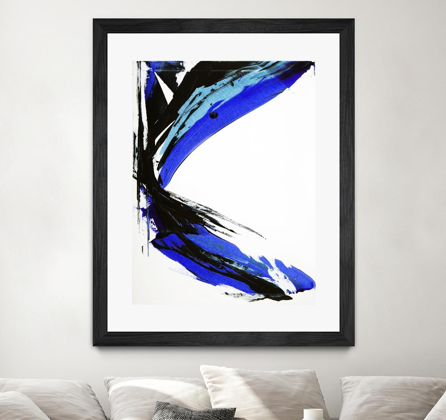Rex by Joan Marie on GIANT ART - black abstract