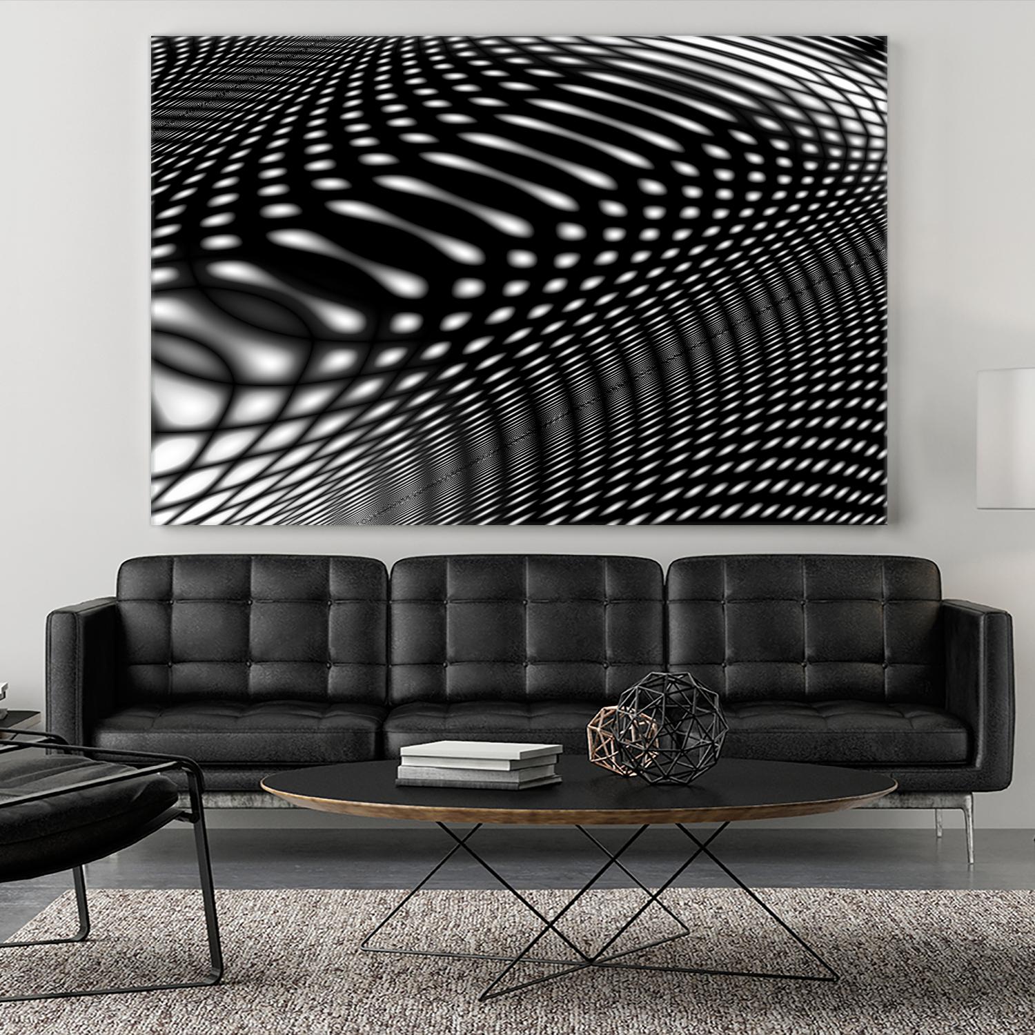 Interference IV by James Leese on GIANT ART - white abstract