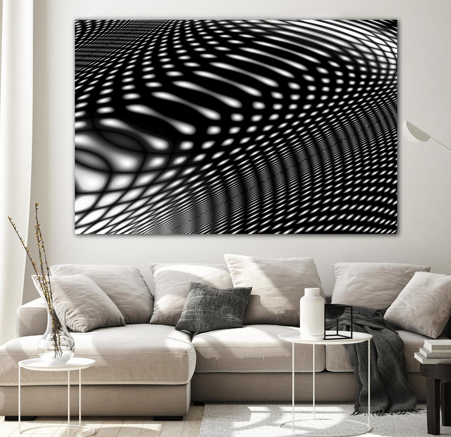 Interference IV by James Leese on GIANT ART - white abstract