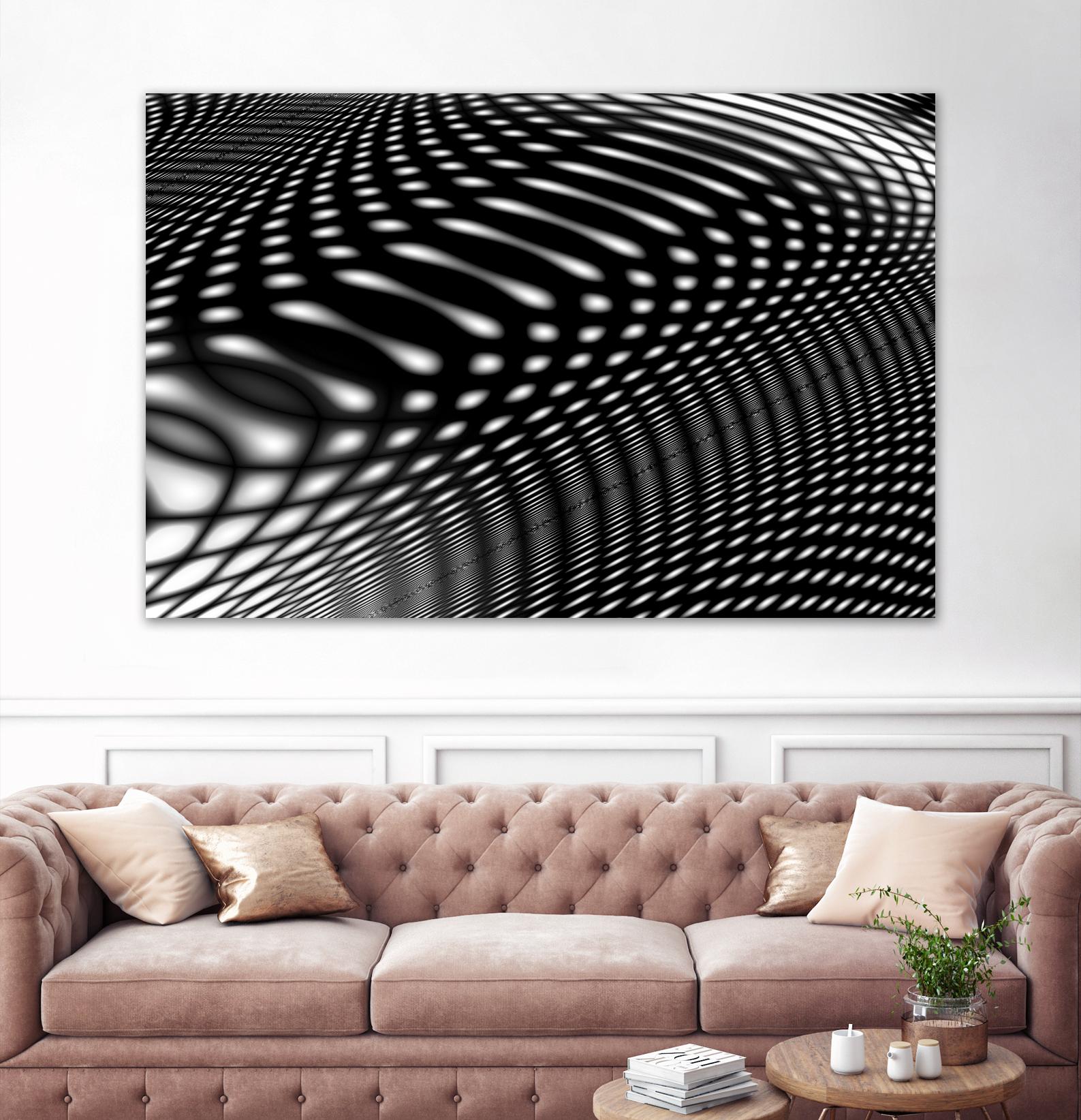 Interference IV by James Leese on GIANT ART - white abstract
