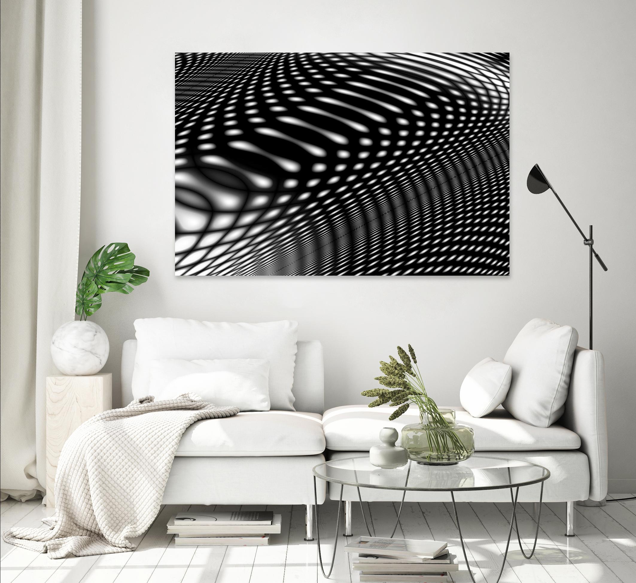 Interference IV by James Leese on GIANT ART - white abstract