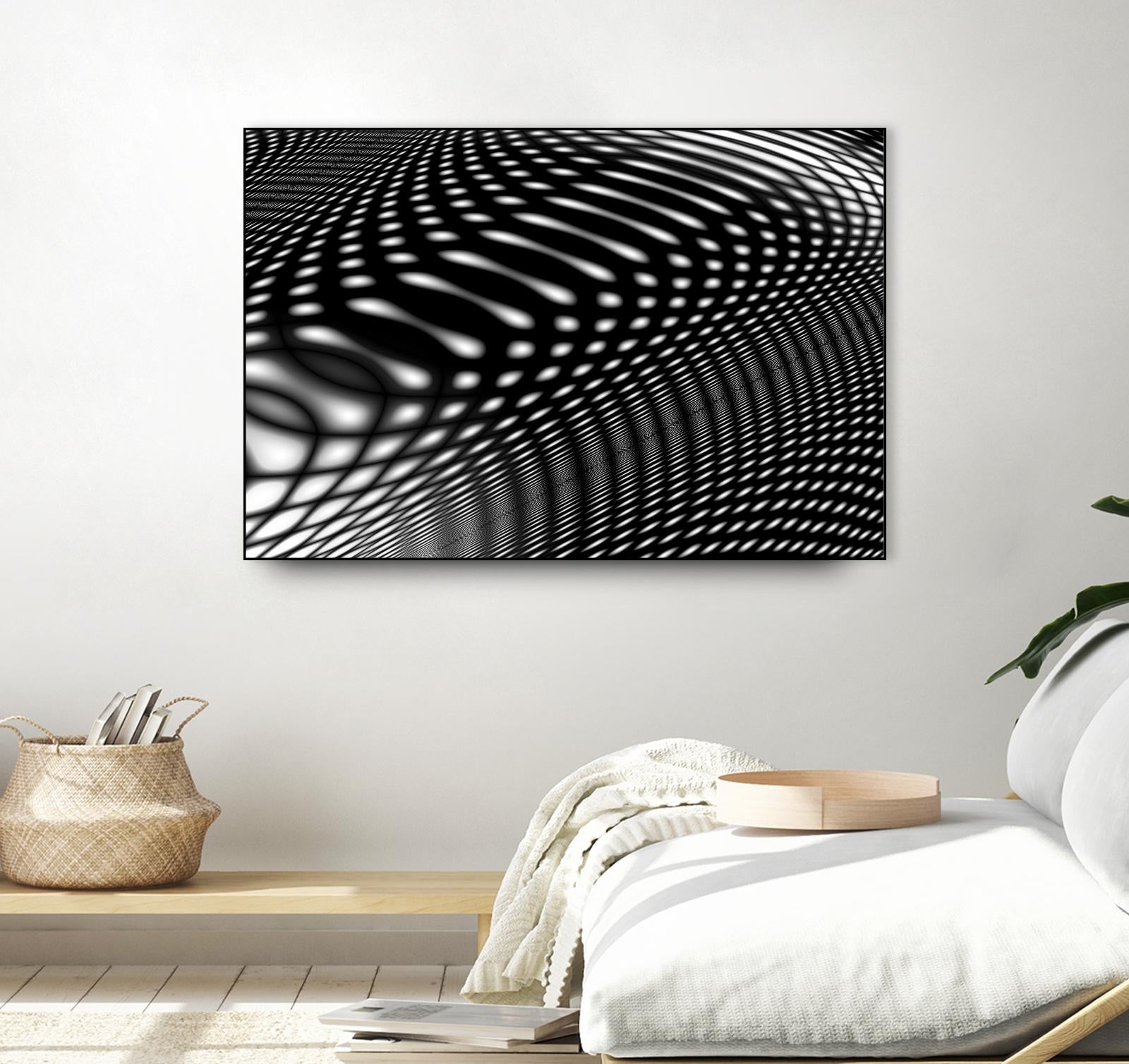 Interference IV by James Leese on GIANT ART - white abstract