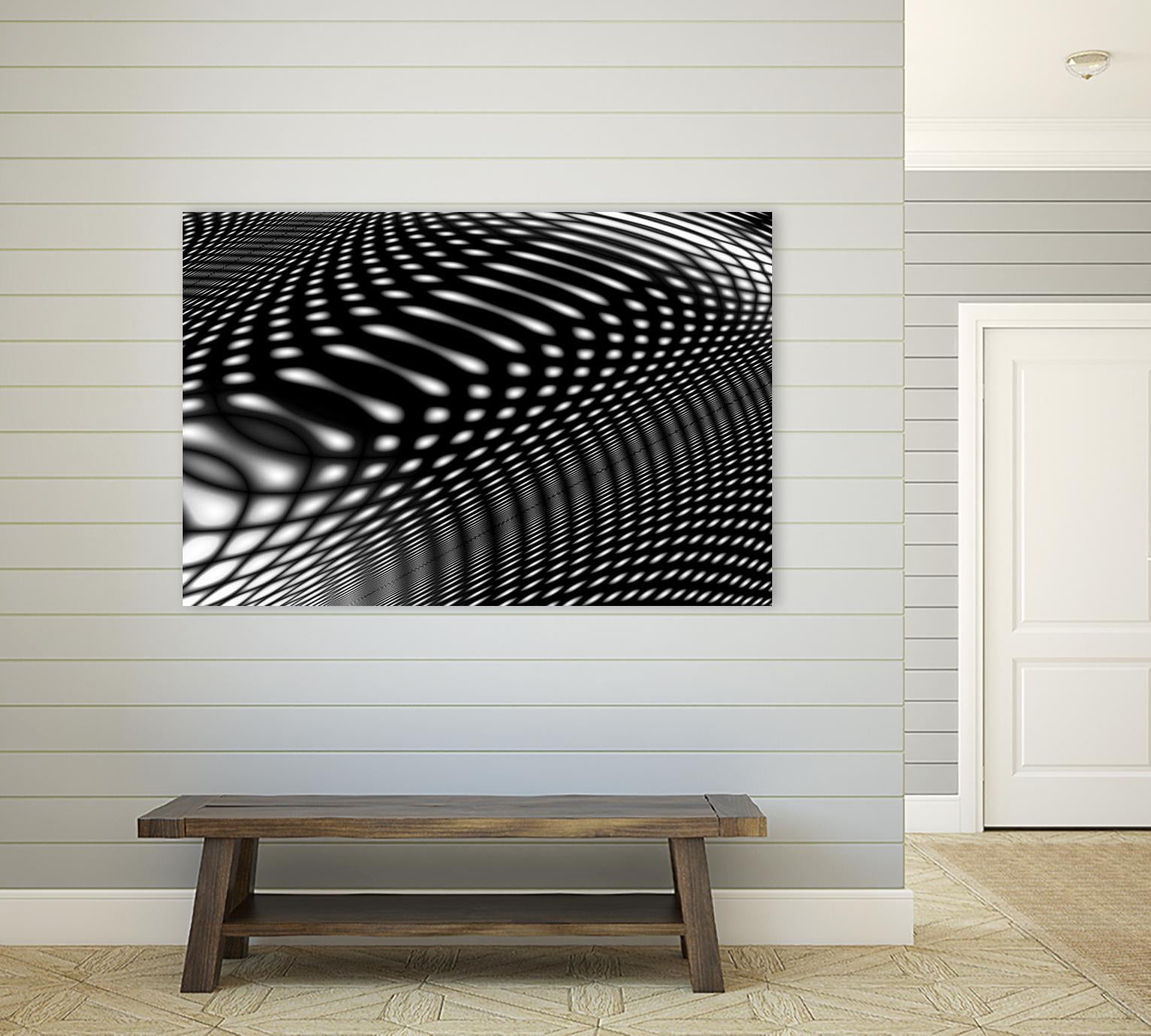 Interference IV by James Leese on GIANT ART - white abstract