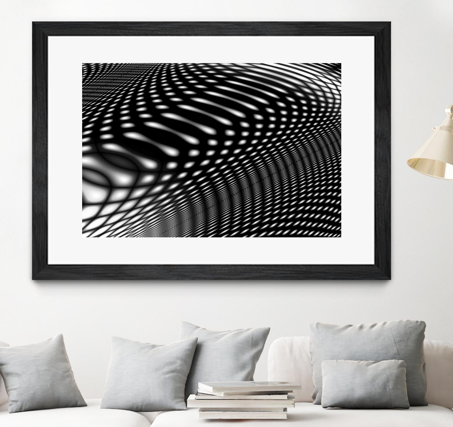 Interference IV by James Leese on GIANT ART - white abstract