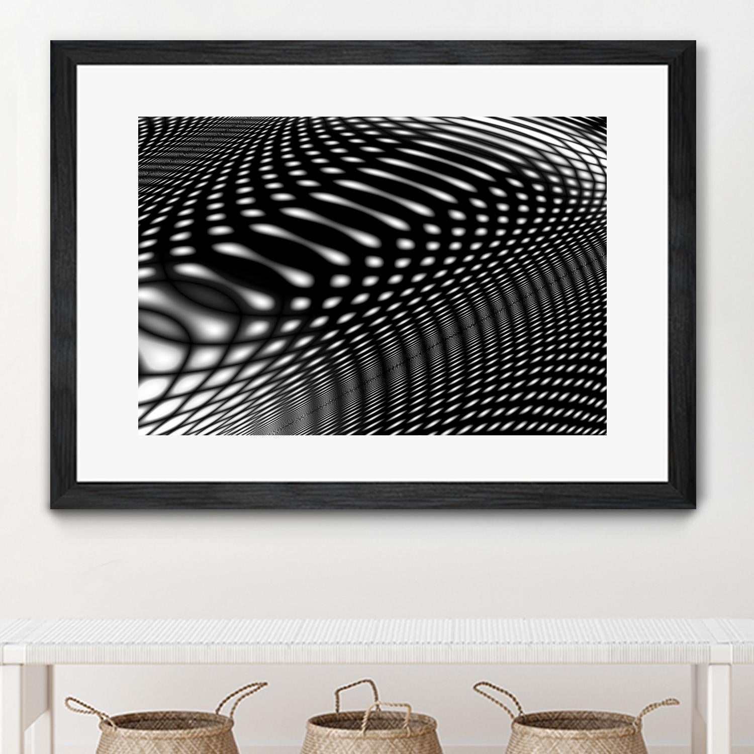 Interference IV by James Leese on GIANT ART - white abstract