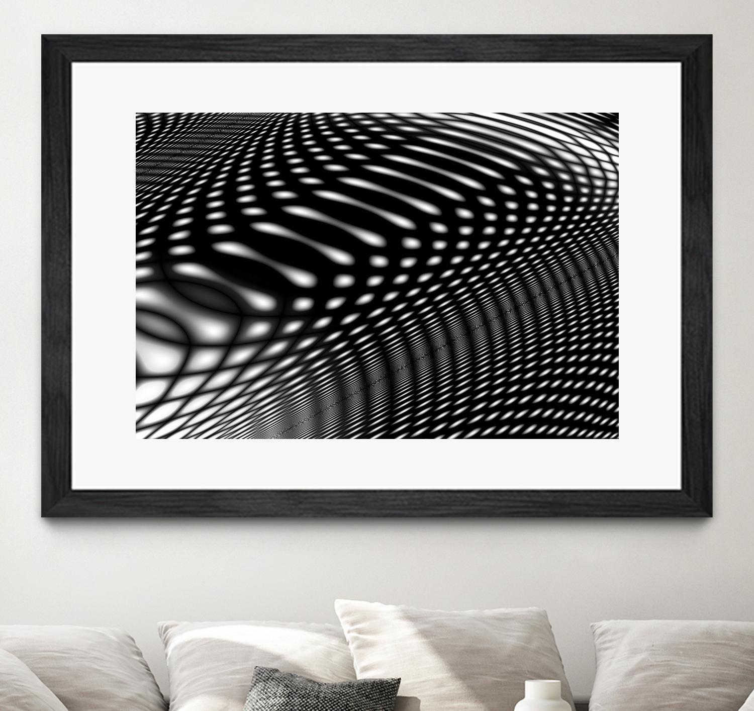 Interference IV by James Leese on GIANT ART - white abstract
