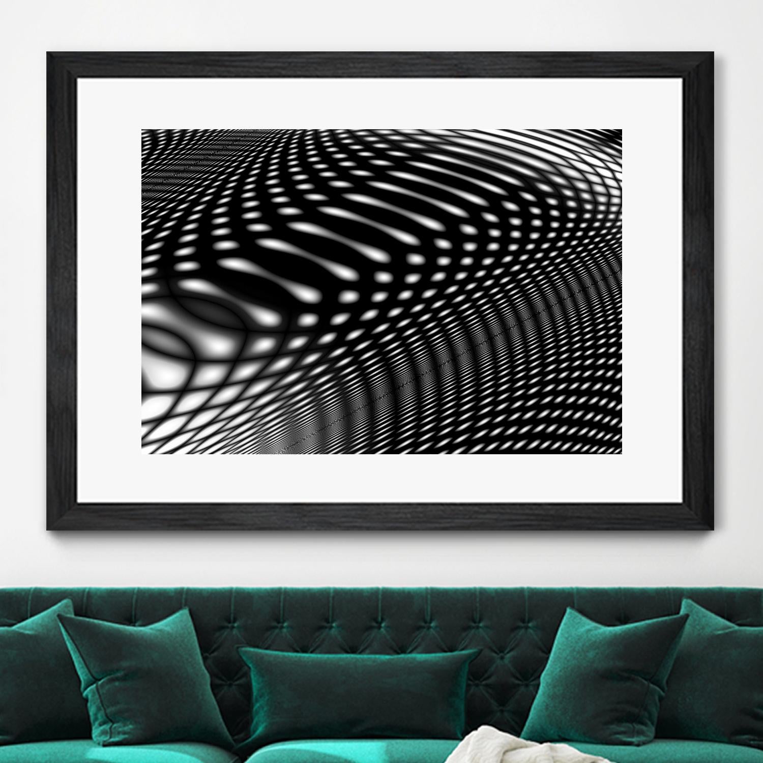 Interference IV by James Leese on GIANT ART - white abstract