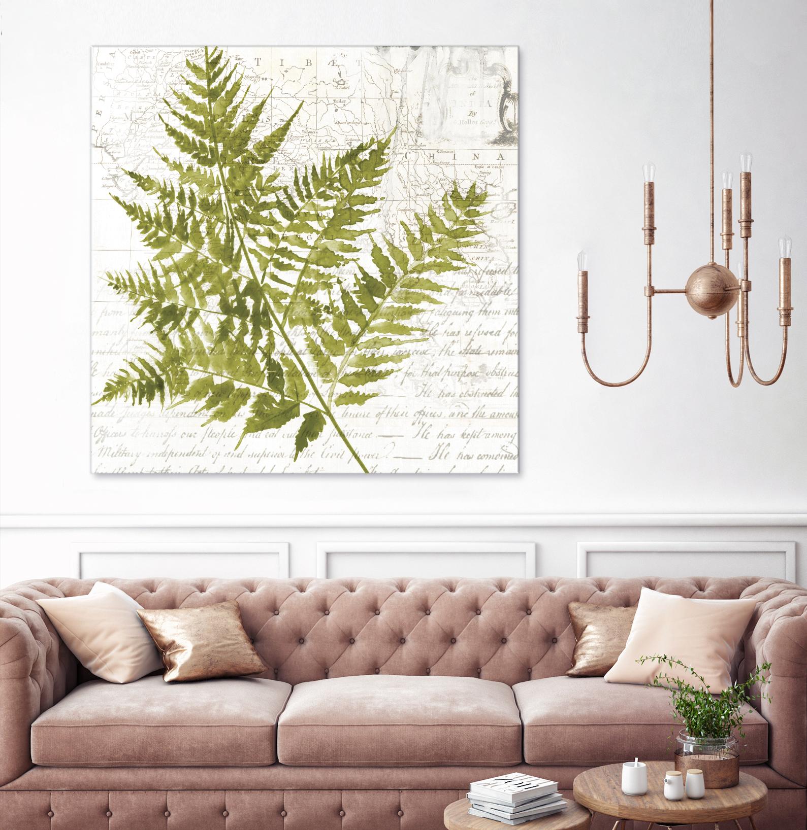 Fern I by Asia Jensen on GIANT ART - green botany