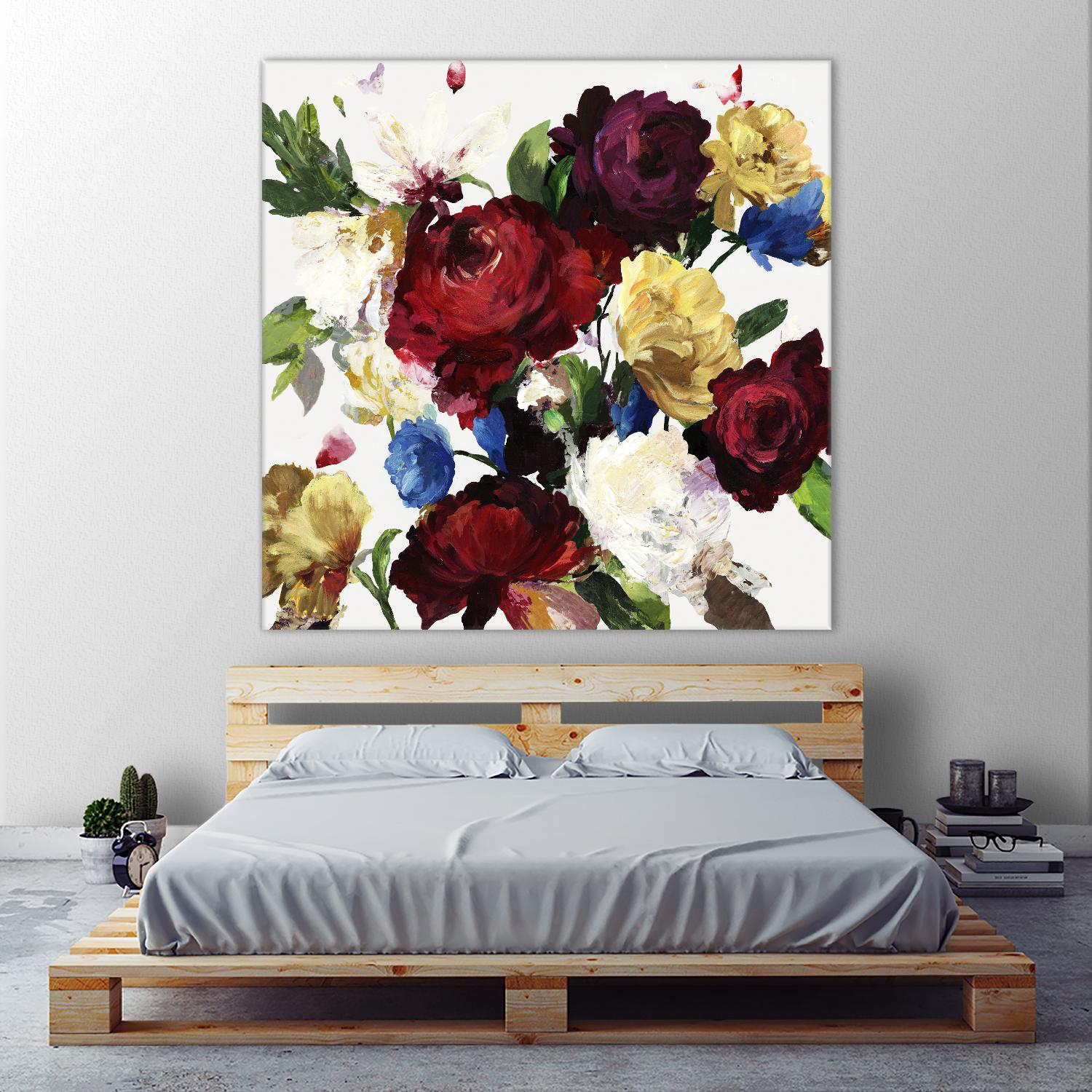 Autumn Floral by Asia Jensen on GIANT ART - white floral