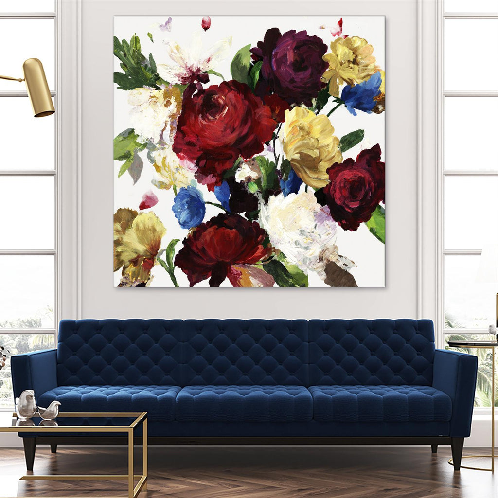 Autumn Floral by Asia Jensen on GIANT ART - white floral