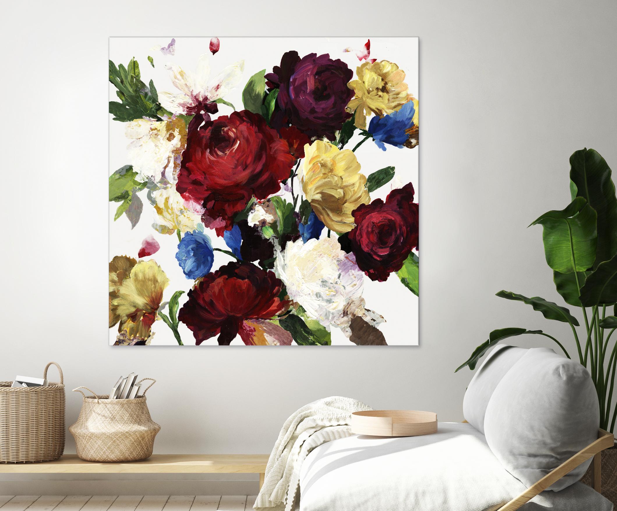 Autumn Floral by Asia Jensen on GIANT ART - white floral