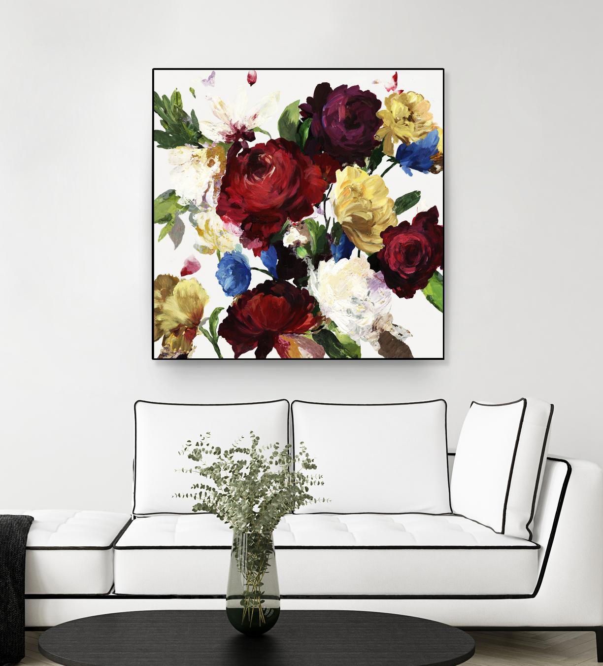 Autumn Floral by Asia Jensen on GIANT ART - white floral