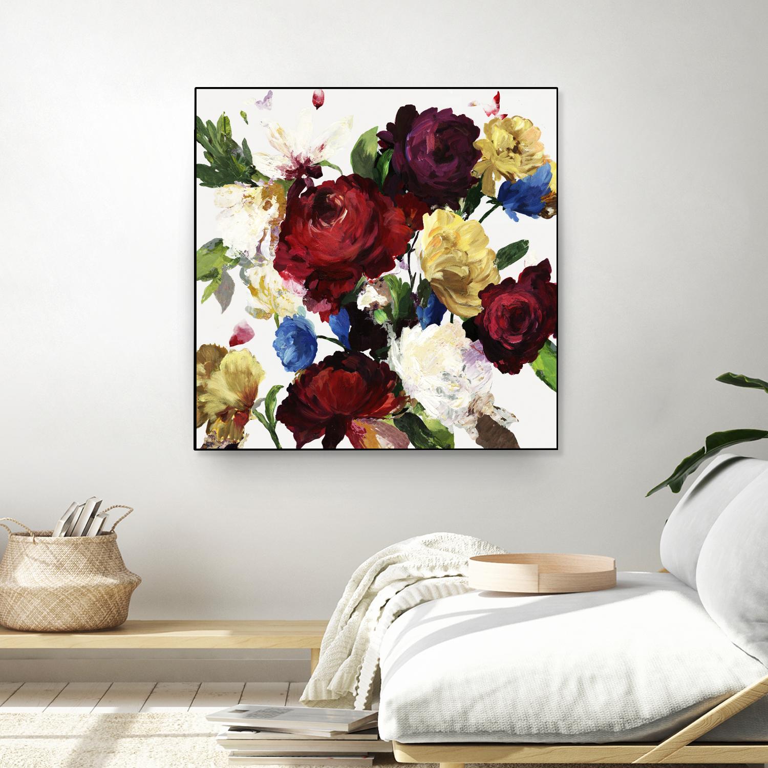 Autumn Floral by Asia Jensen on GIANT ART - white floral