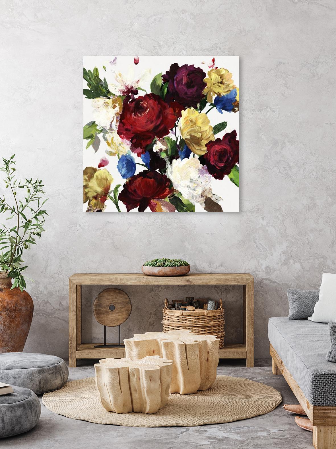 Autumn Floral by Asia Jensen on GIANT ART - white floral