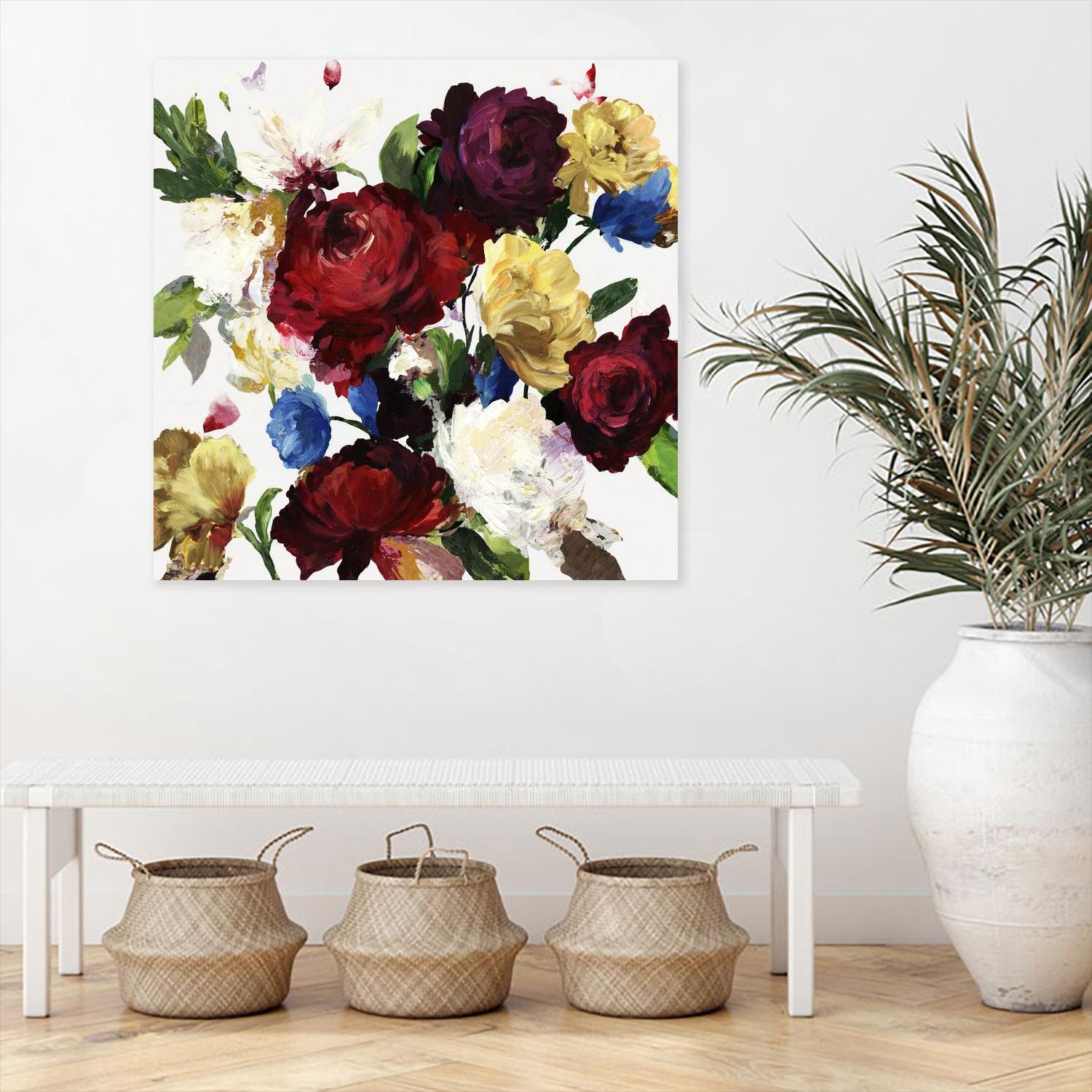 Autumn Floral by Asia Jensen on GIANT ART - white floral
