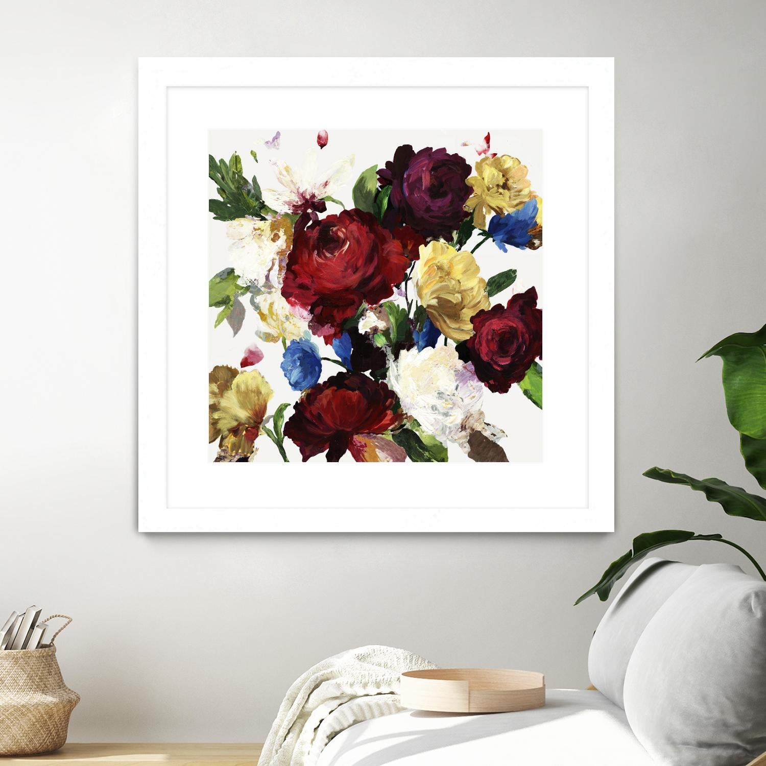 Autumn Floral by Asia Jensen on GIANT ART - white floral