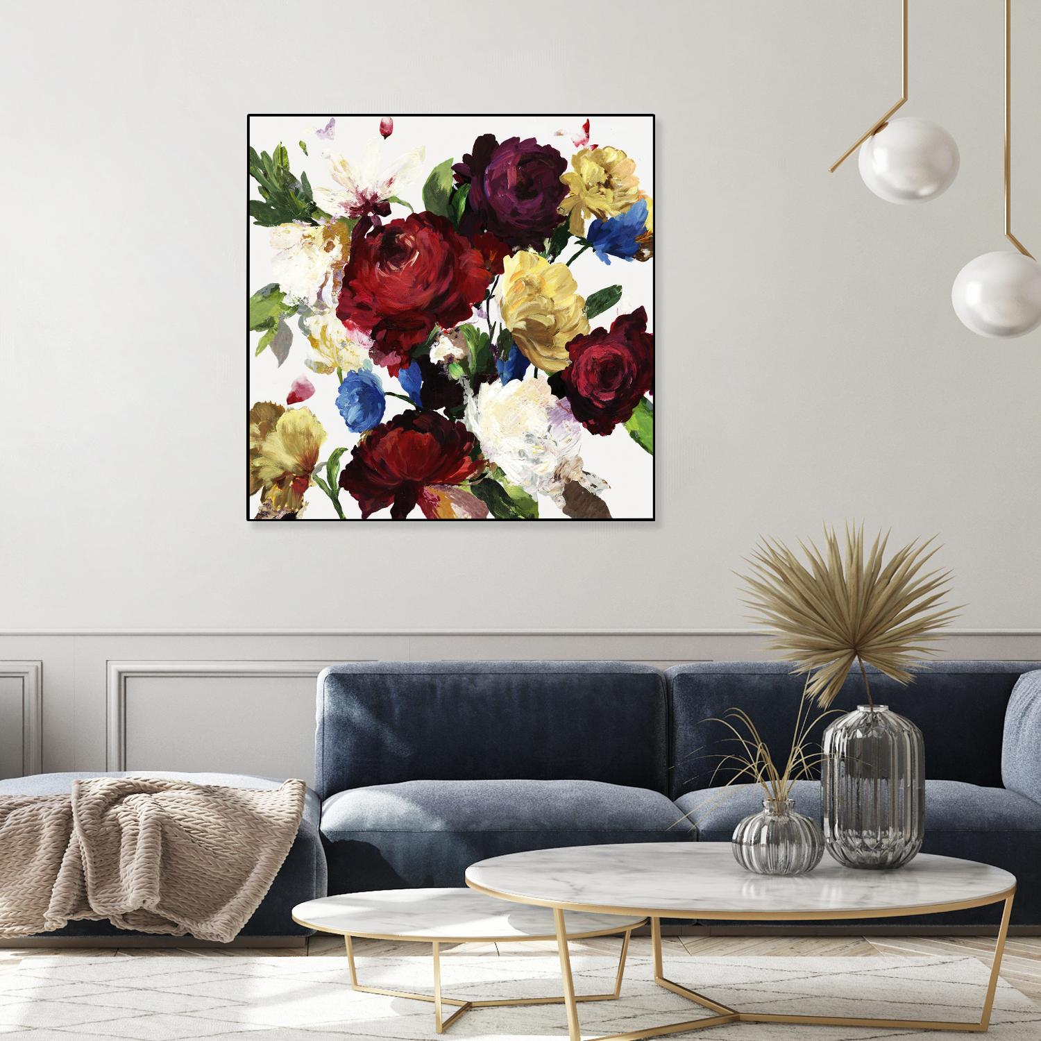 Autumn Floral by Asia Jensen on GIANT ART - white floral