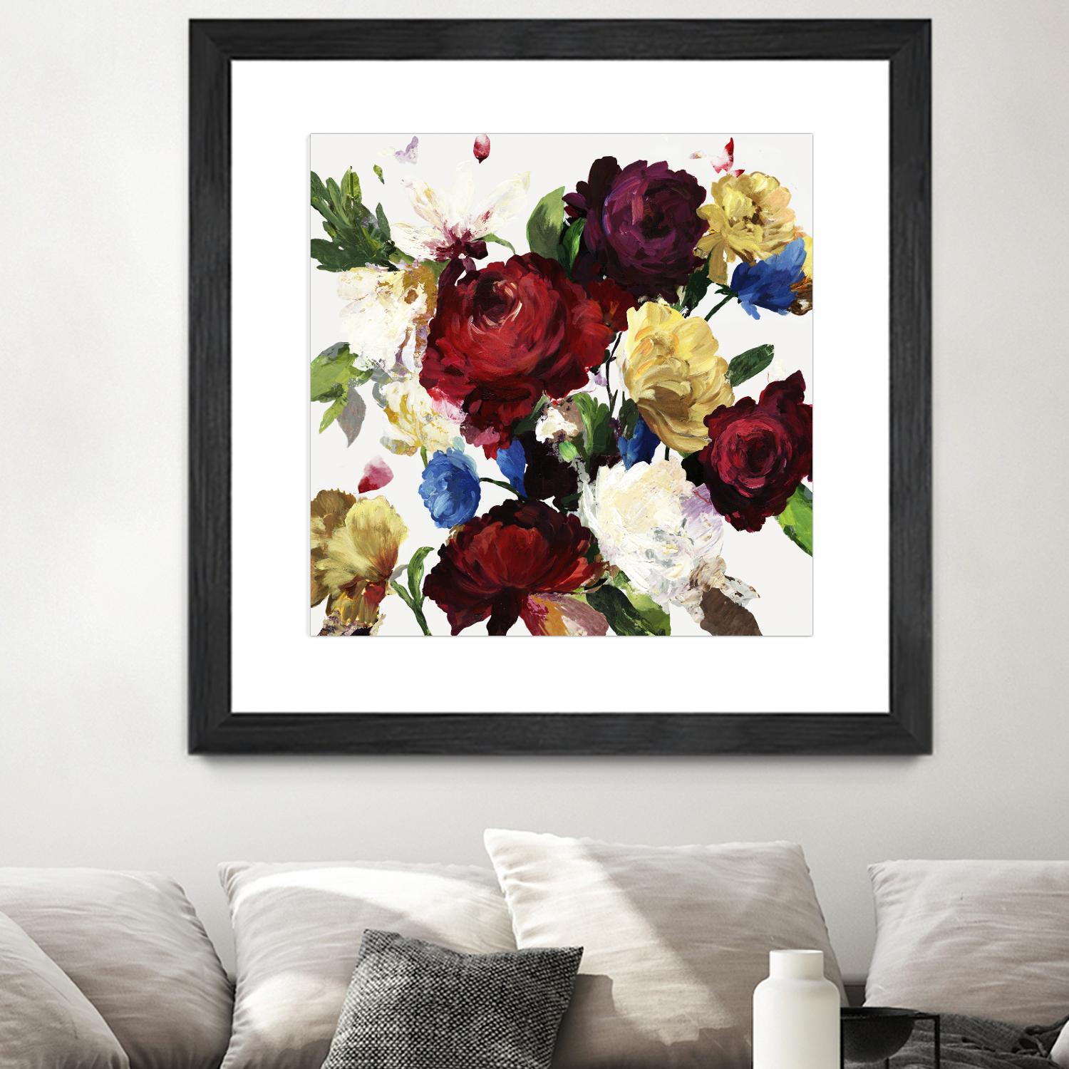 Autumn Floral by Asia Jensen on GIANT ART - white floral
