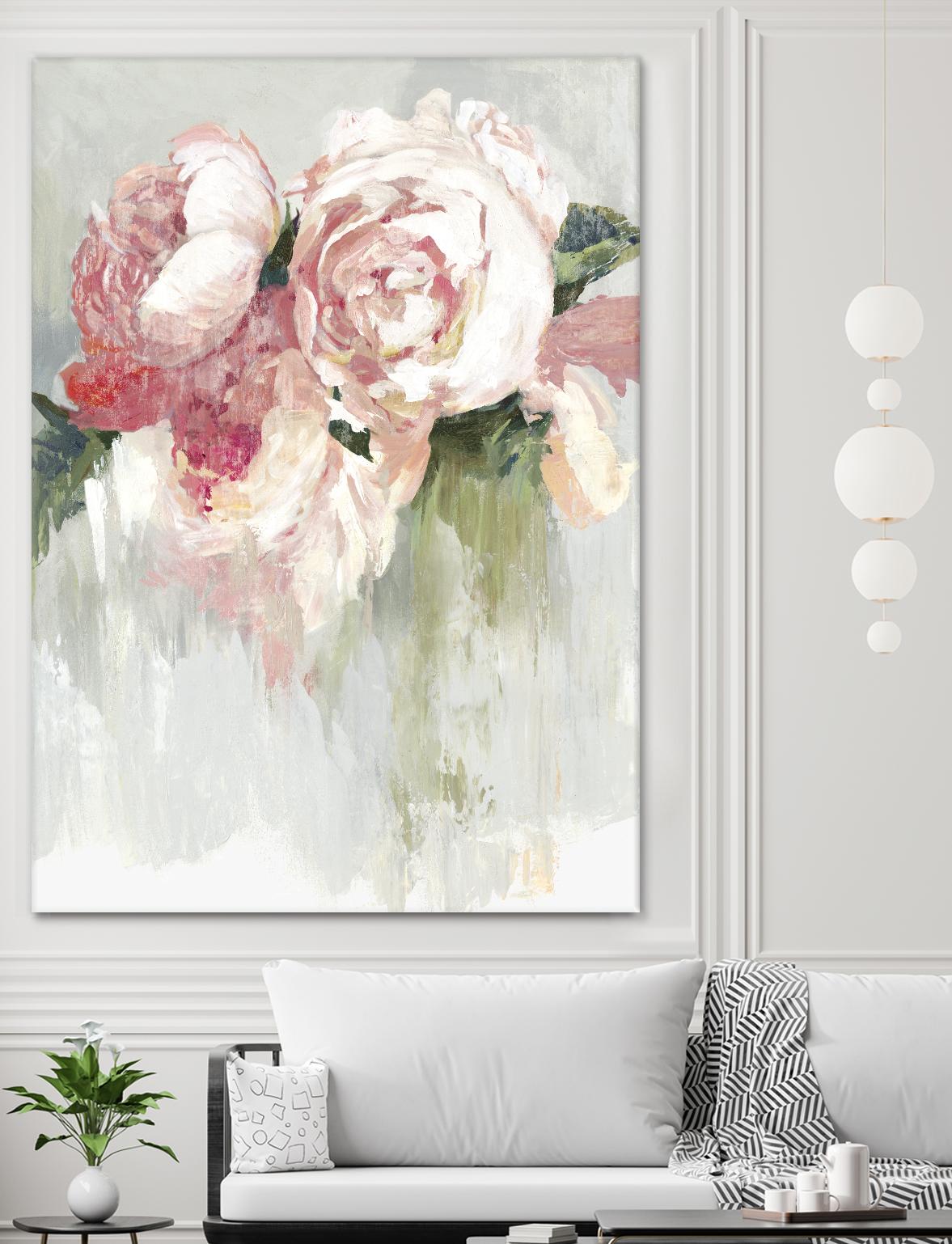 Peonies by Asia Jensen on GIANT ART - pink floral