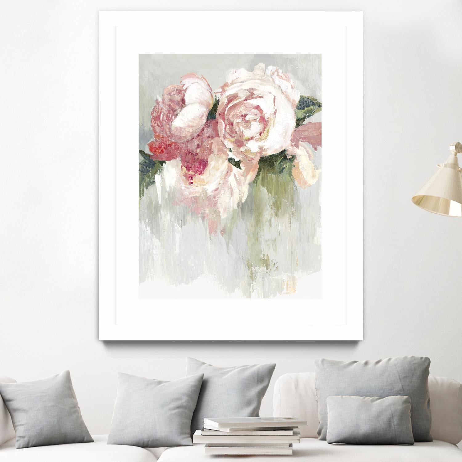 Peonies by Asia Jensen on GIANT ART - pink floral